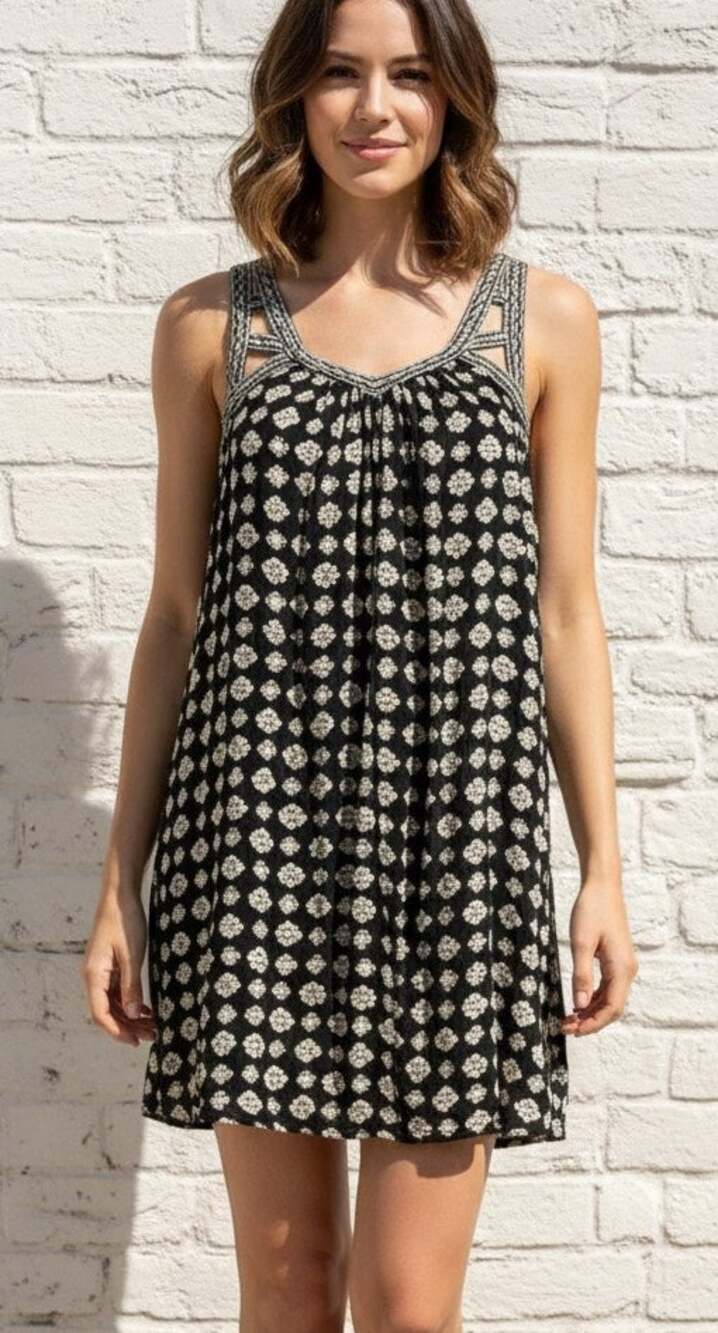 American Eagle bohemian shift dress